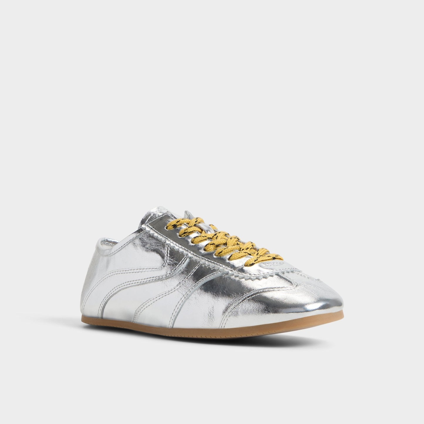 Adrelya in Silver - Jogger sneaker, Jogger sole - Silver