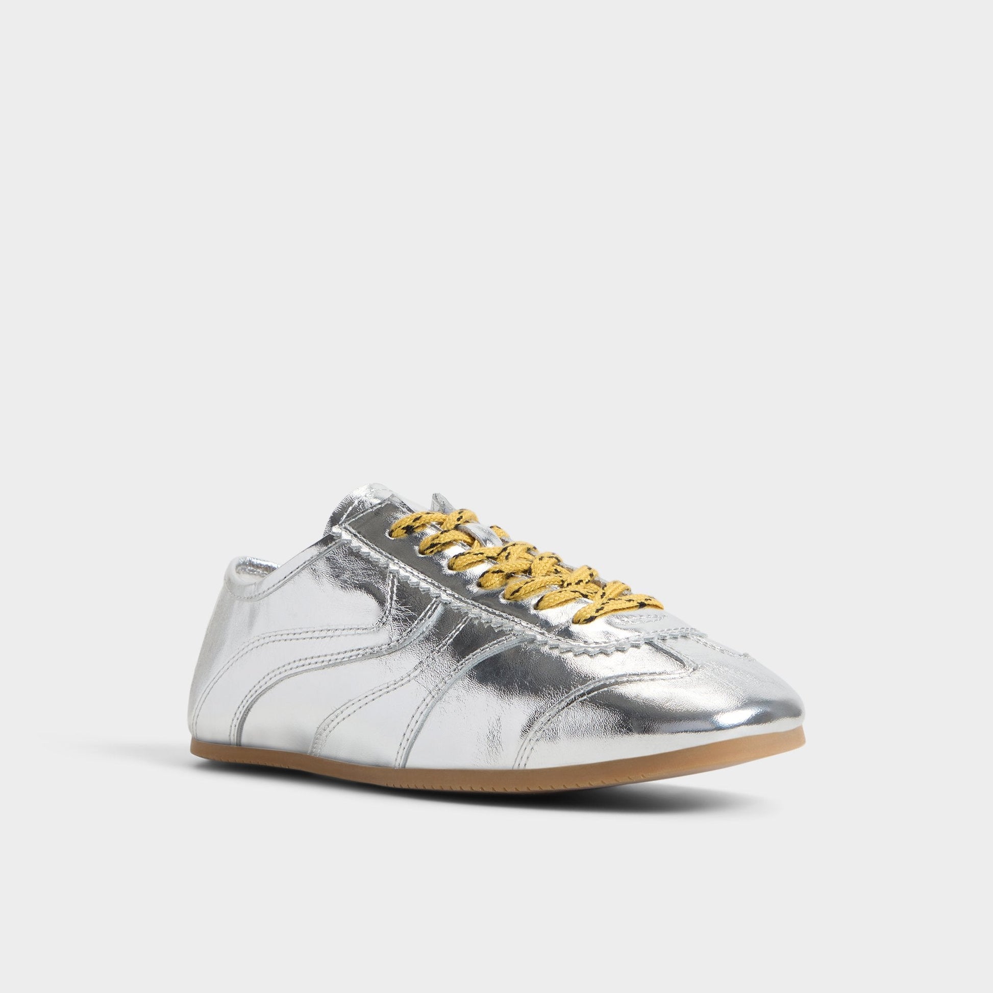 Adrelya in Silver - Jogger sneaker, Jogger sole - Silver