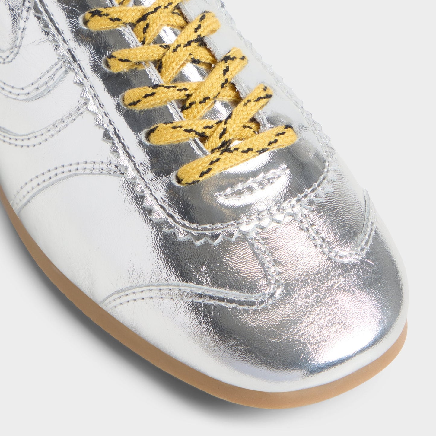 Adrelya in Silver - Jogger sneaker, Jogger sole - Silver