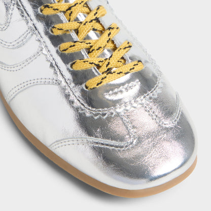 Adrelya in Silver - Jogger sneaker, Jogger sole - Silver