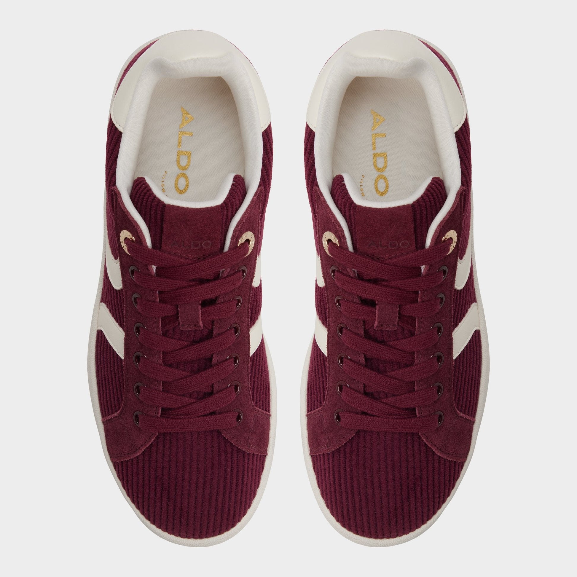Retrochic - Low top sneaker, Cup sole - Bordo