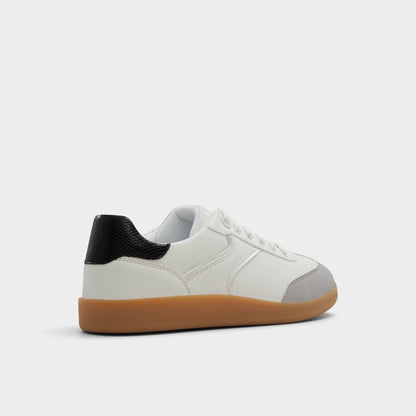 Erilg White/Black Women's Low top sneakers - Sneaker, Cup sole - White/Black