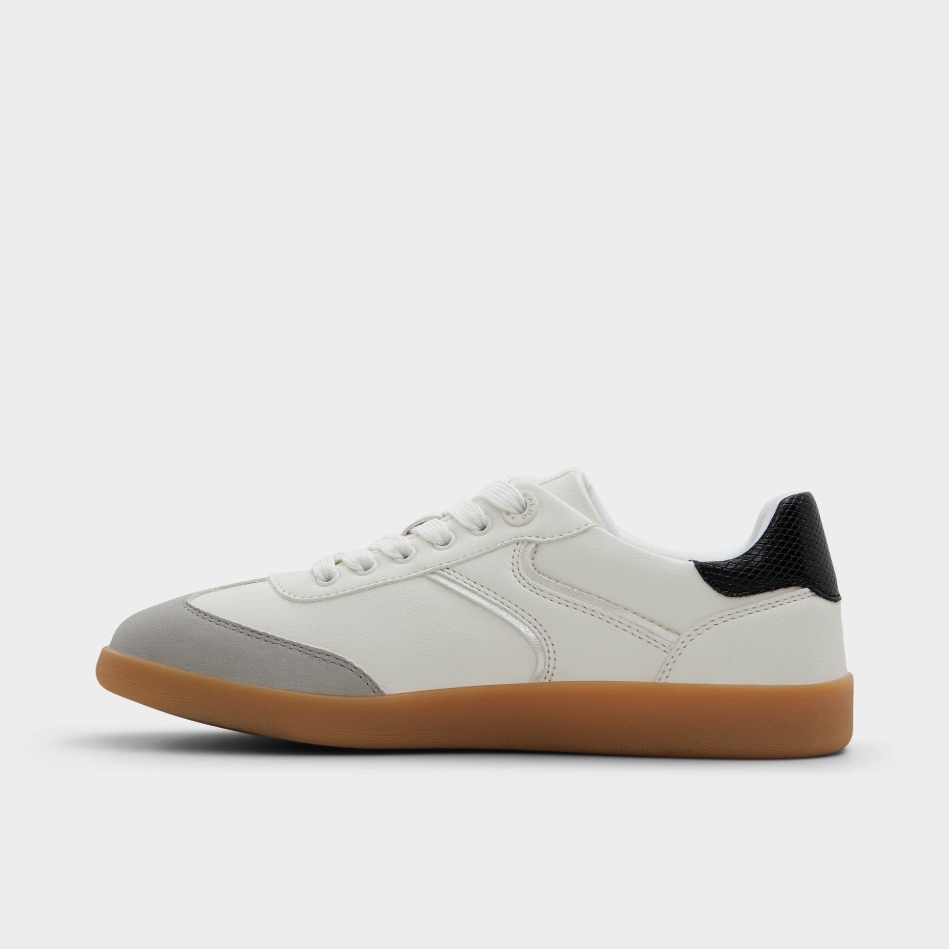 Erilg White/Black Women's Low top sneakers - Sneaker, Cup sole - White/Black