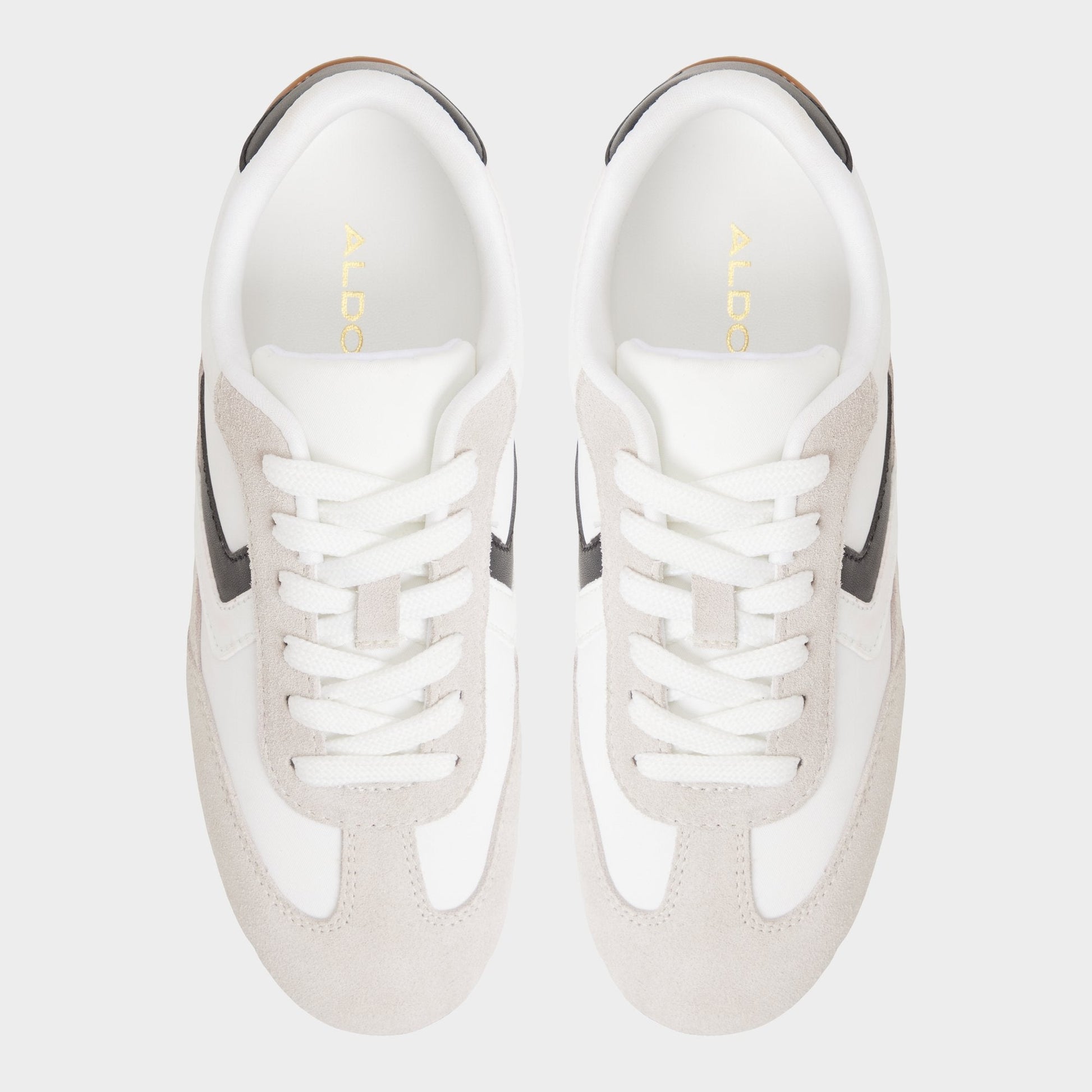 Coolchic White/Grey Women's Low top sneakers - Jogger sneaker - White/grey