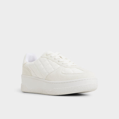Deevale White Women's Low top sneakers - Sneaker, Platform - White