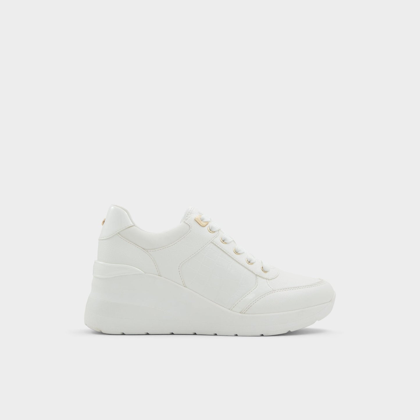 Iconistep White Overflow Women's Low top sneakers - Wedge sneaker, Wedge heel - White overflow