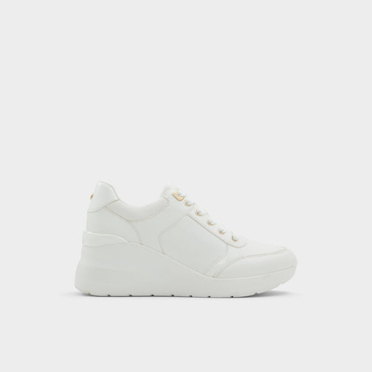 Iconistep White Overflow Women's Low top sneakers - Wedge sneaker, Wedge heel - White overflow