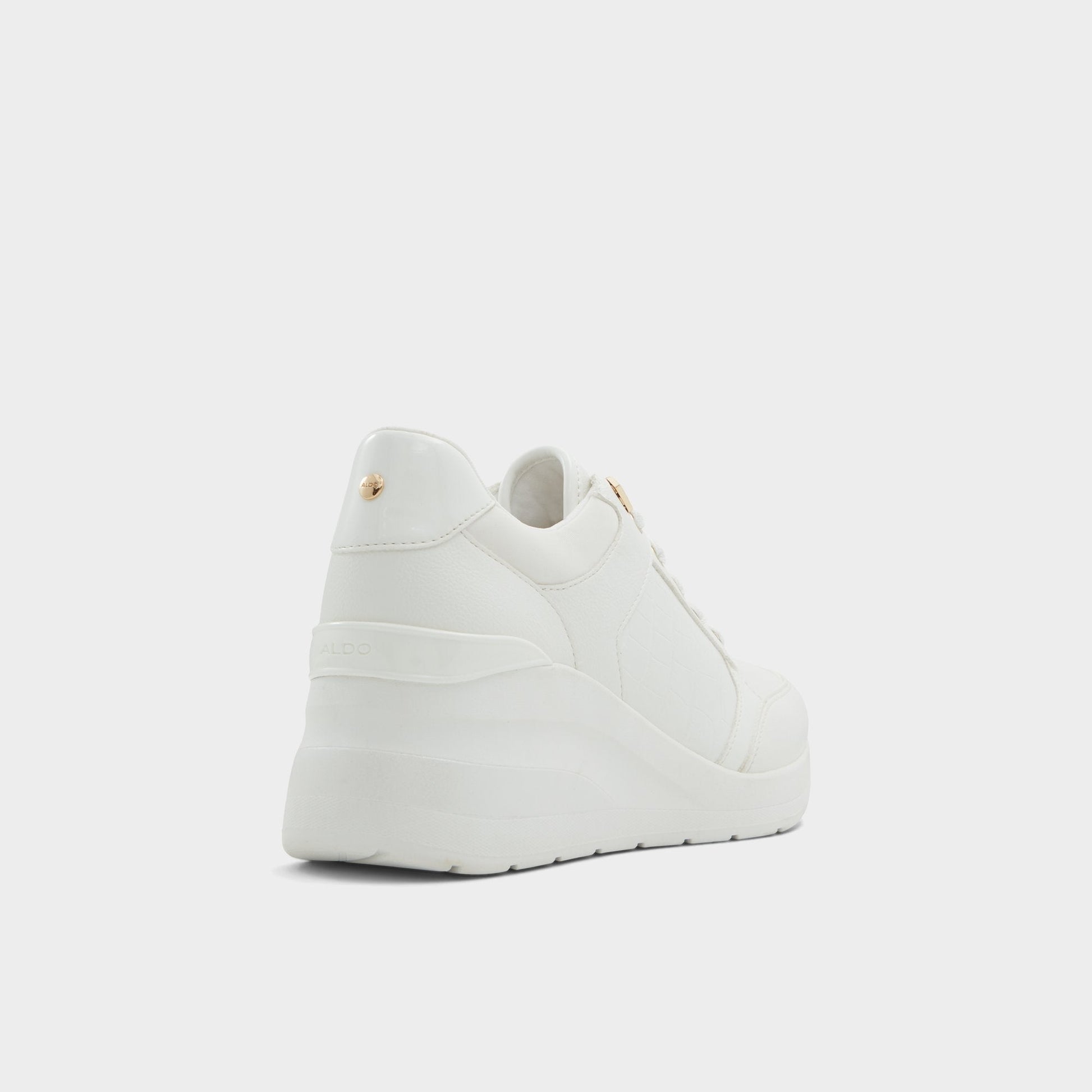 Iconistep White Overflow Women's Low top sneakers - Wedge sneaker, Wedge heel - White overflow