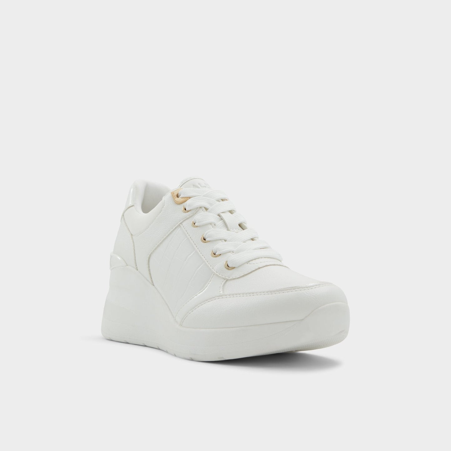 Iconistep White Overflow Women's Low top sneakers - Wedge sneaker, Wedge heel - White overflow