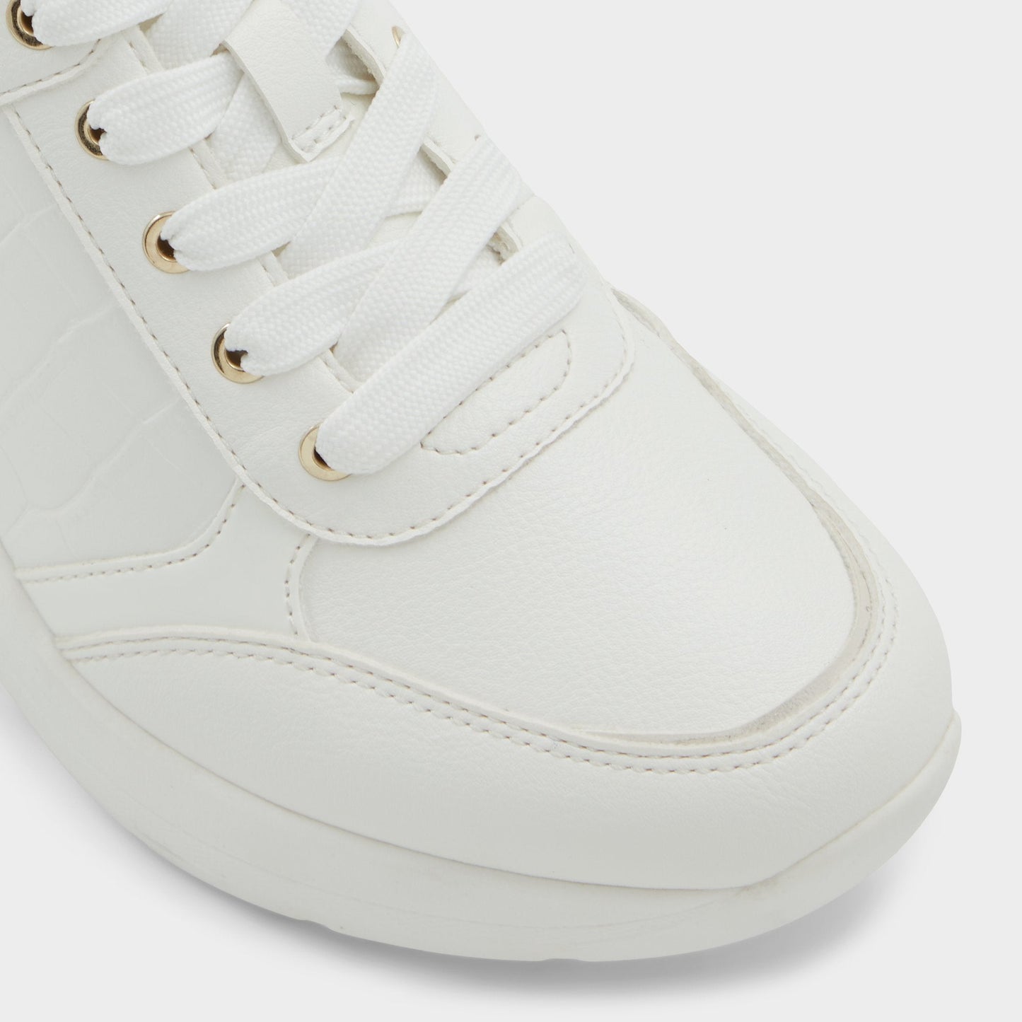 Iconistep White Overflow Women's Low top sneakers - Wedge sneaker, Wedge heel - White overflow