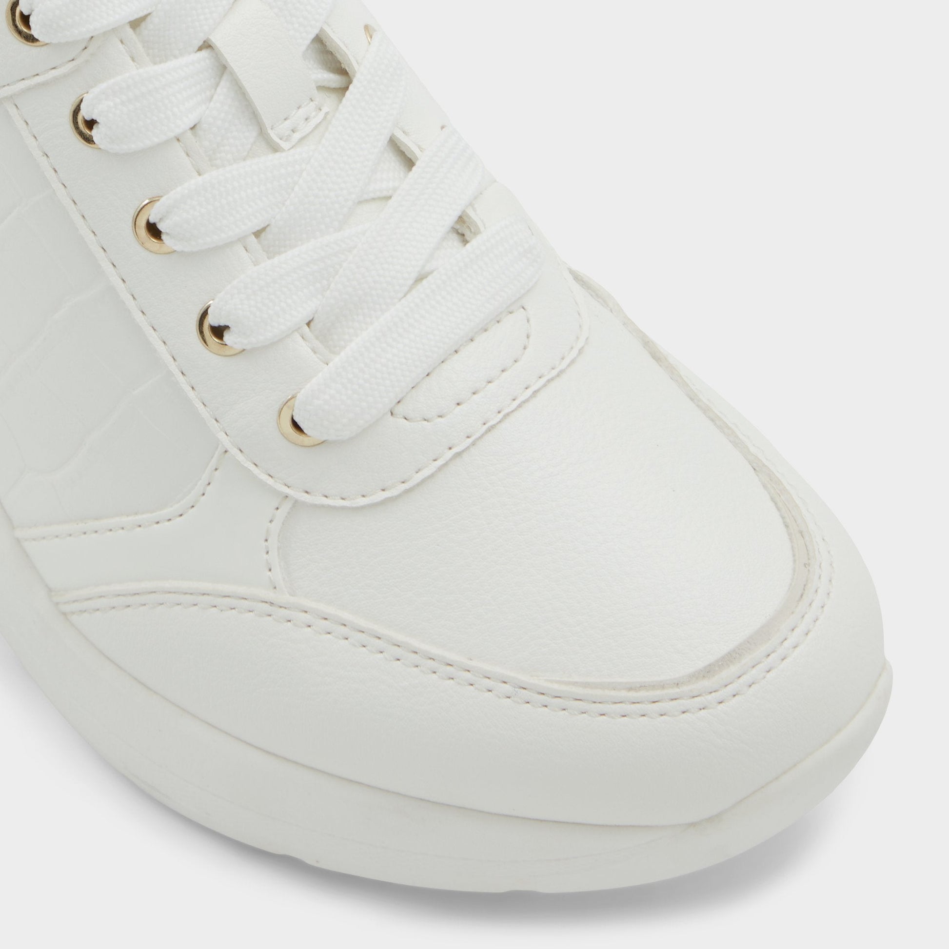 Iconistep White Overflow Women's Low top sneakers - Wedge sneaker, Wedge heel - White overflow