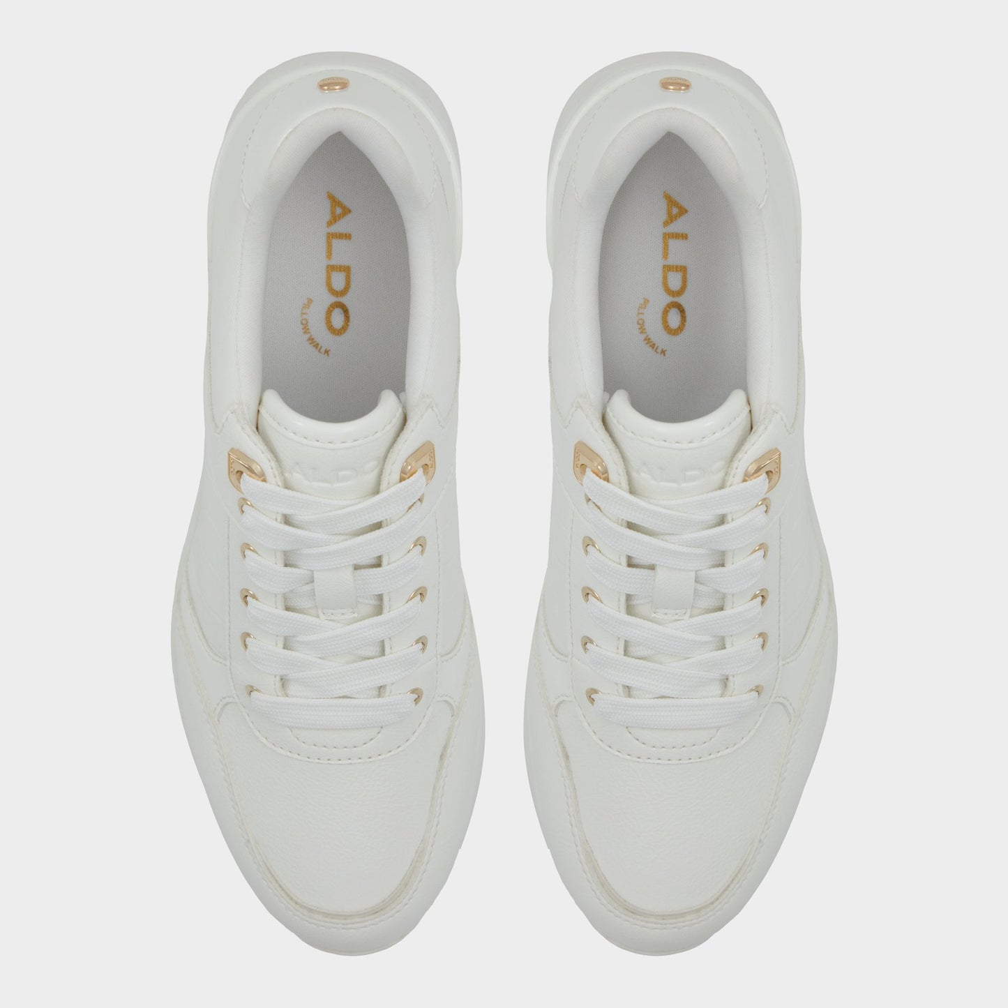Iconistep White Overflow Women's Low top sneakers - Wedge sneaker, Wedge heel - White overflow