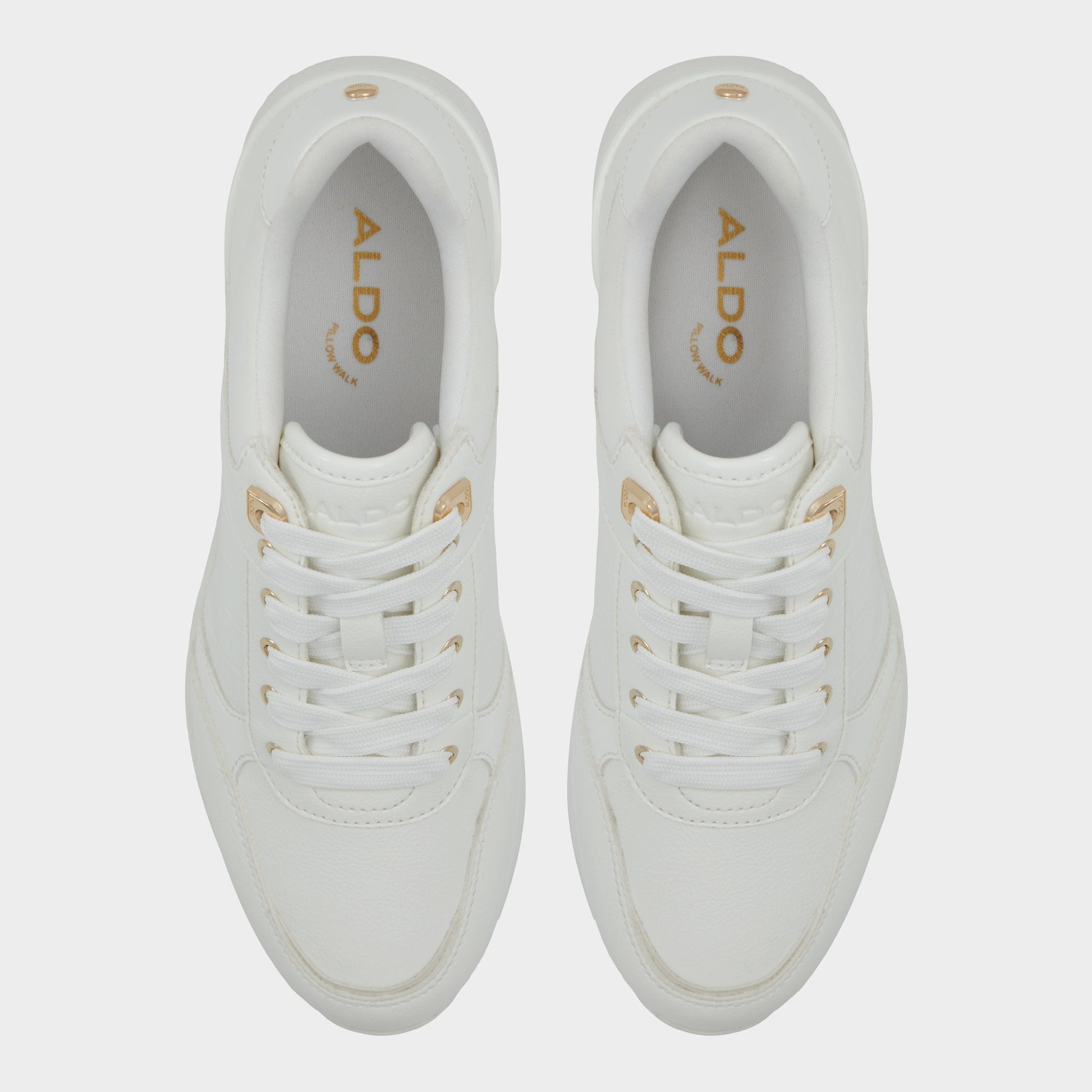 Iconistep White Overflow Women's Low top sneakers - Wedge sneaker, Wedge heel - White overflow