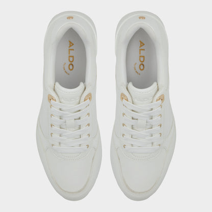 Iconistep White Overflow Women's Low top sneakers - Wedge sneaker, Wedge heel - White overflow