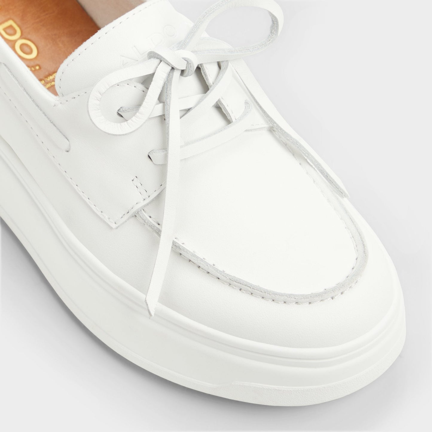 Wildbreeze Open White Women's Slip on sneakers - Boat shoe, Platform - Open White