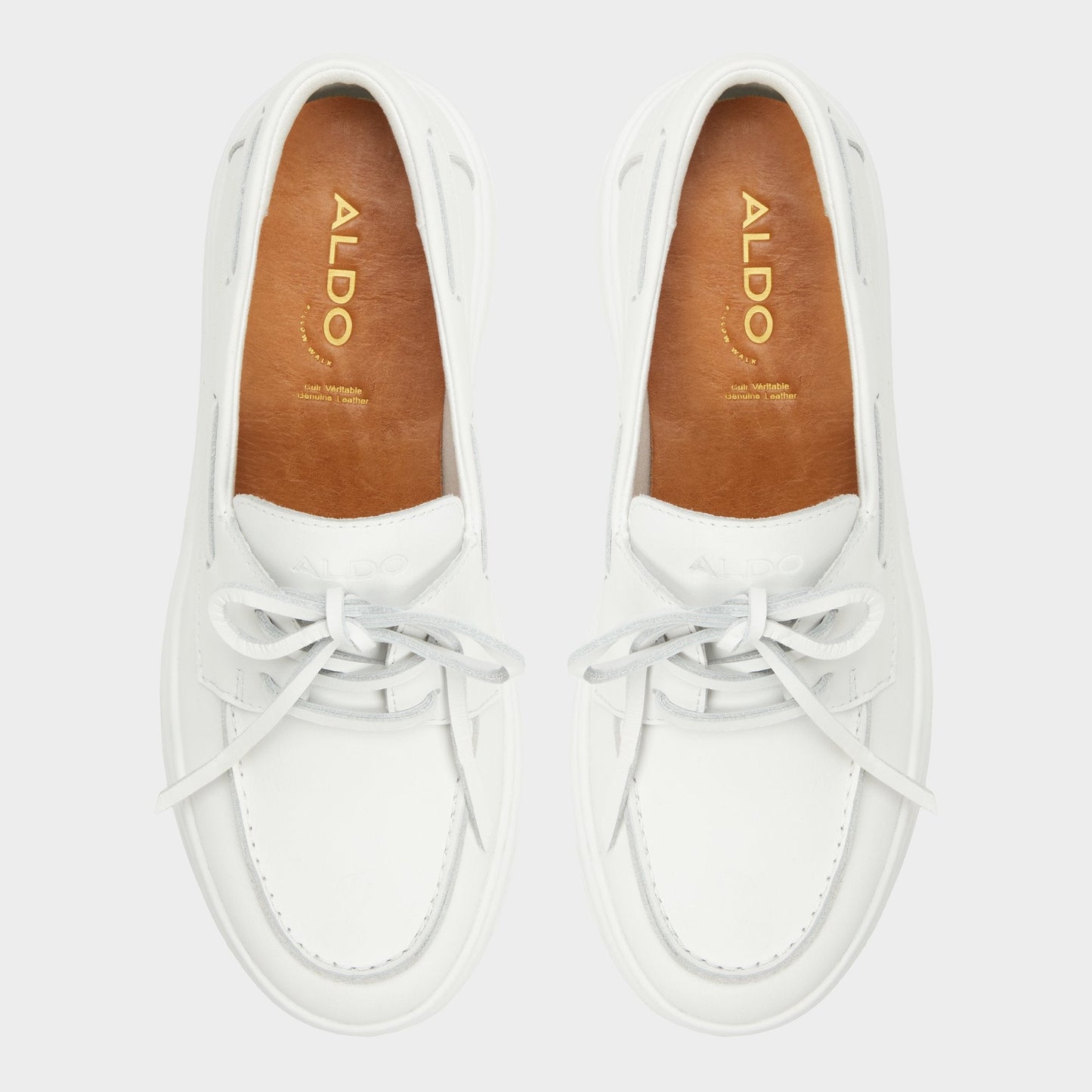 Wildbreeze Open White Women's Slip on sneakers - Boat shoe, Platform - Open White