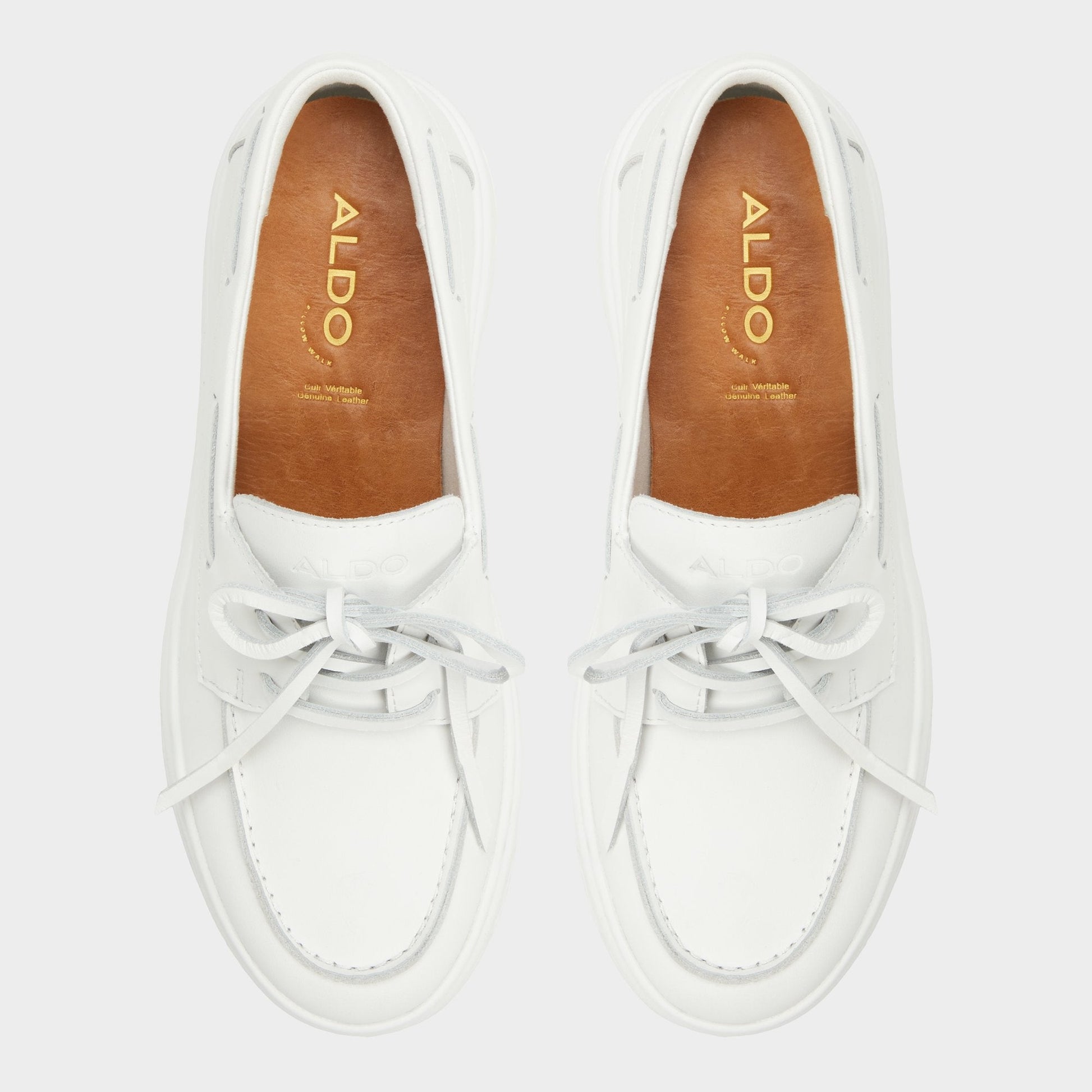 Wildbreeze Open White Women's Slip on sneakers - Boat shoe, Platform - Open White