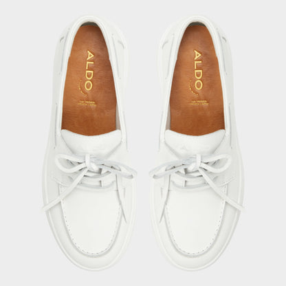 Wildbreeze Open White Women's Slip on sneakers - Boat shoe, Platform - Open White