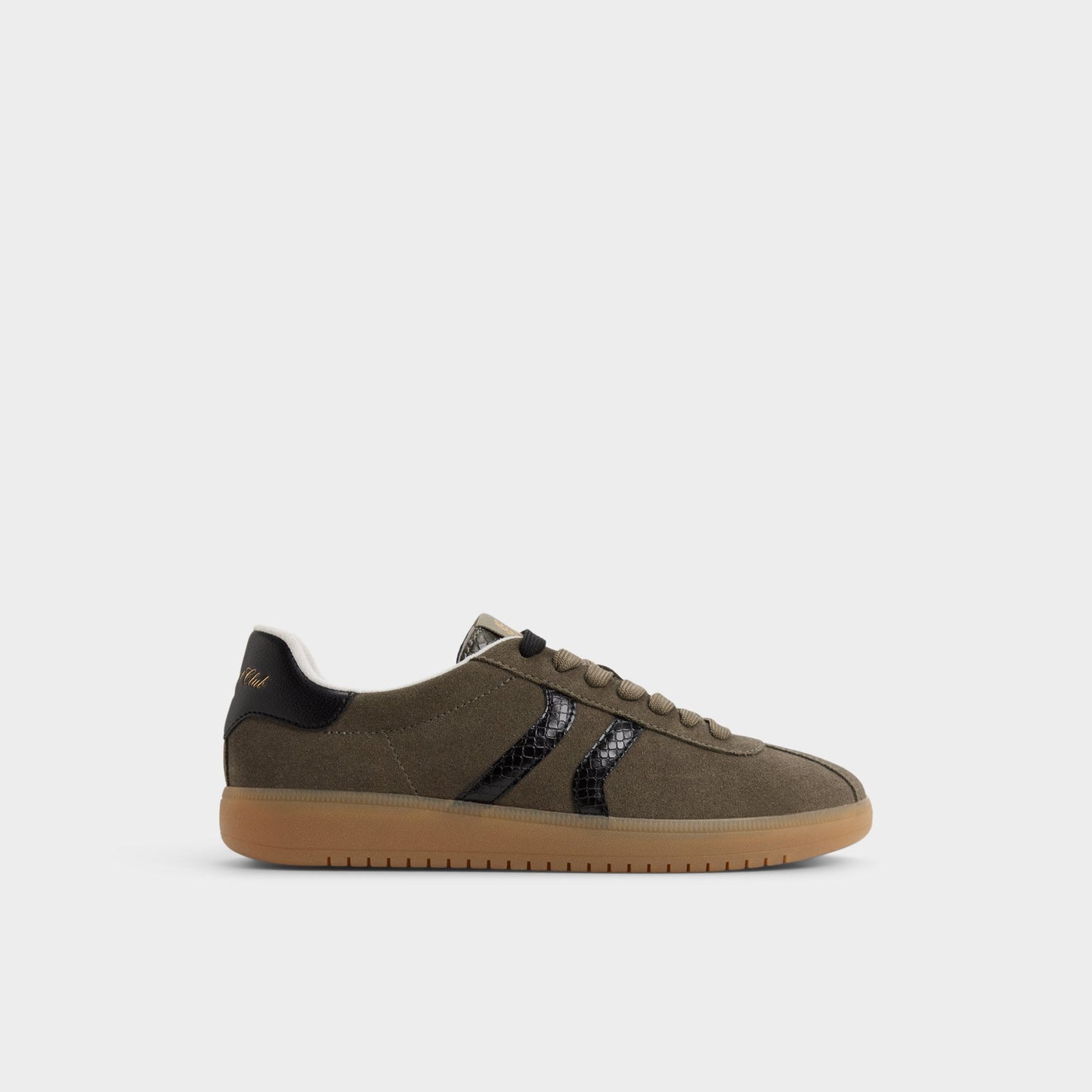 Chicsneaker in Olive - Low top sneaker, Cup sole - Olive