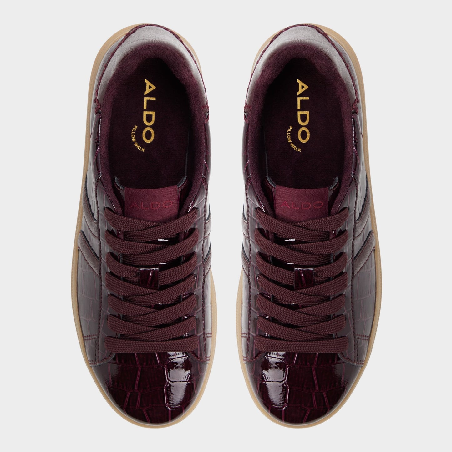 Chicsneaker2 Bordo Women's Low top sneakers - Sneaker, Cup sole - Bordo