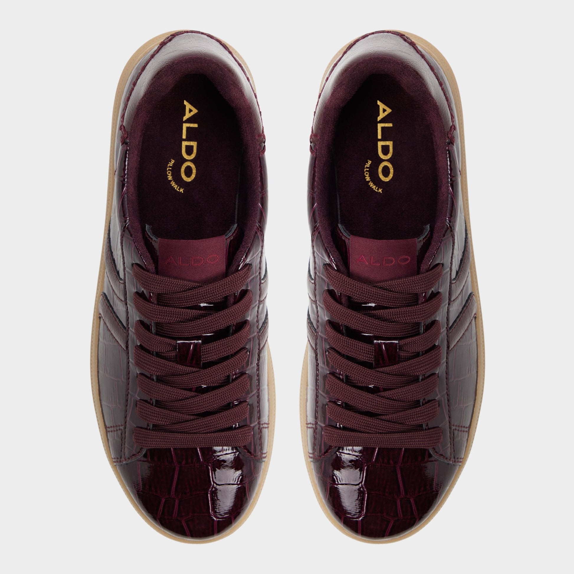 Chicsneaker2 Bordo Women's Low top sneakers - Sneaker, Cup sole - Bordo