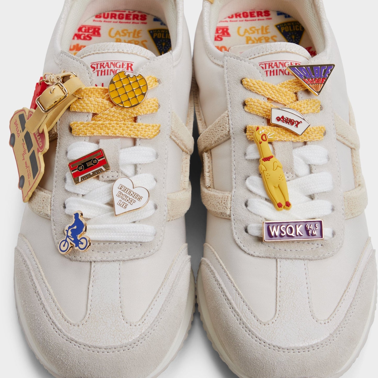 Pineapplepizza in White - Women's sneaker - White