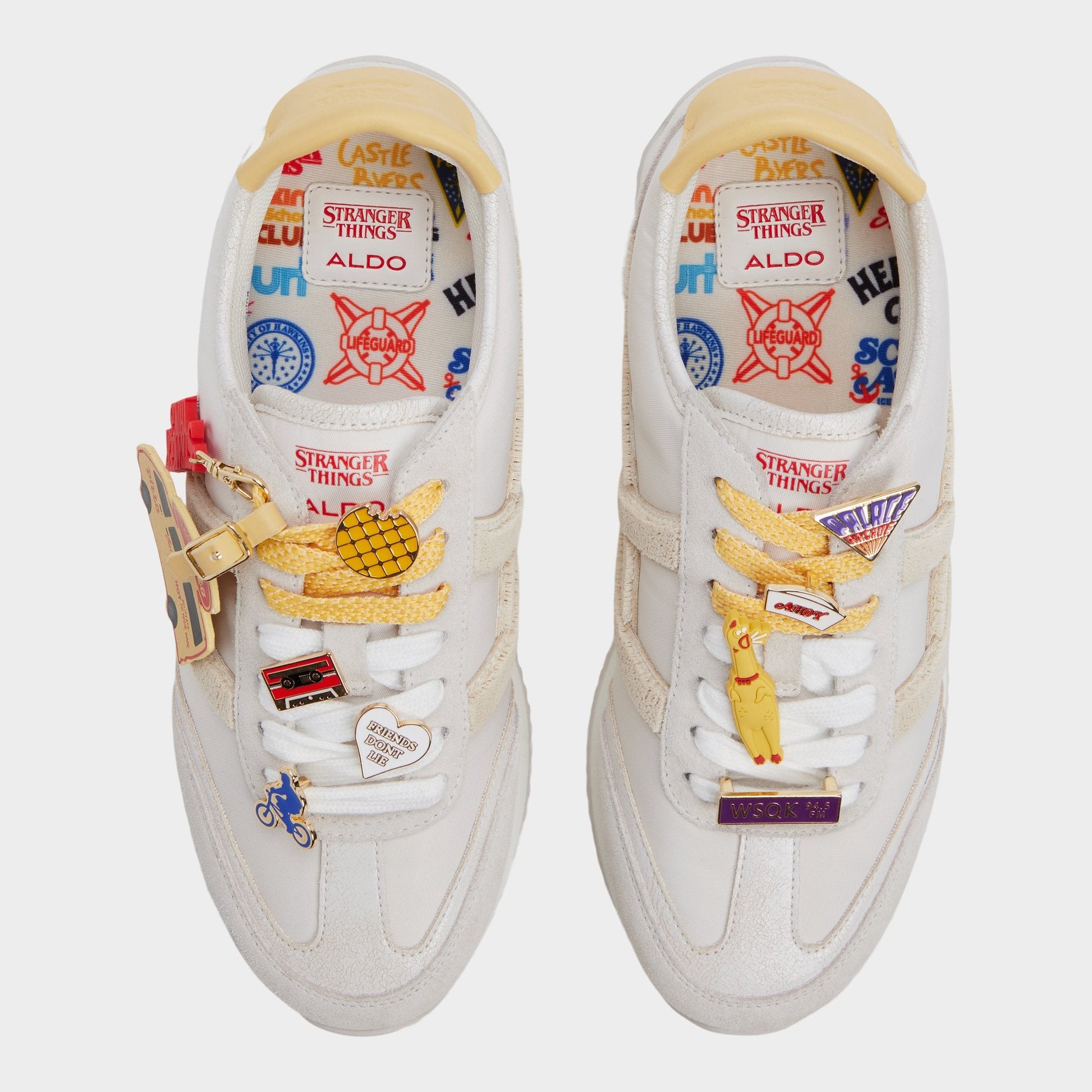 Pineapplepizza in White - Women's sneaker - White