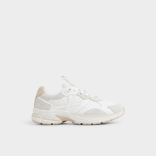 Pillowsnkr in L White - Jogger sneaker - White