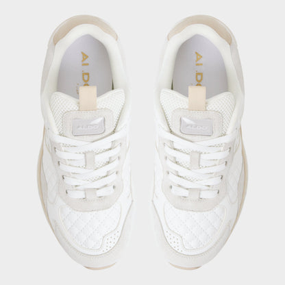 Pillowsnkr in L White - Jogger sneaker - White