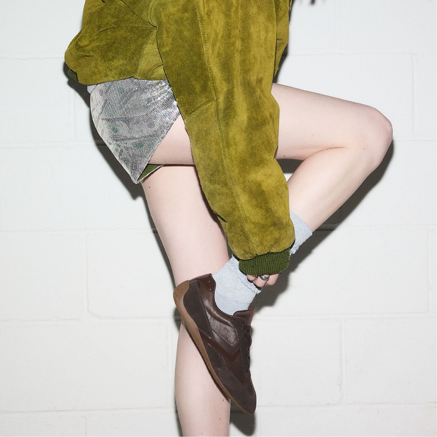 Coolchic in Dark Brown - Jogger sneaker - Dark brown