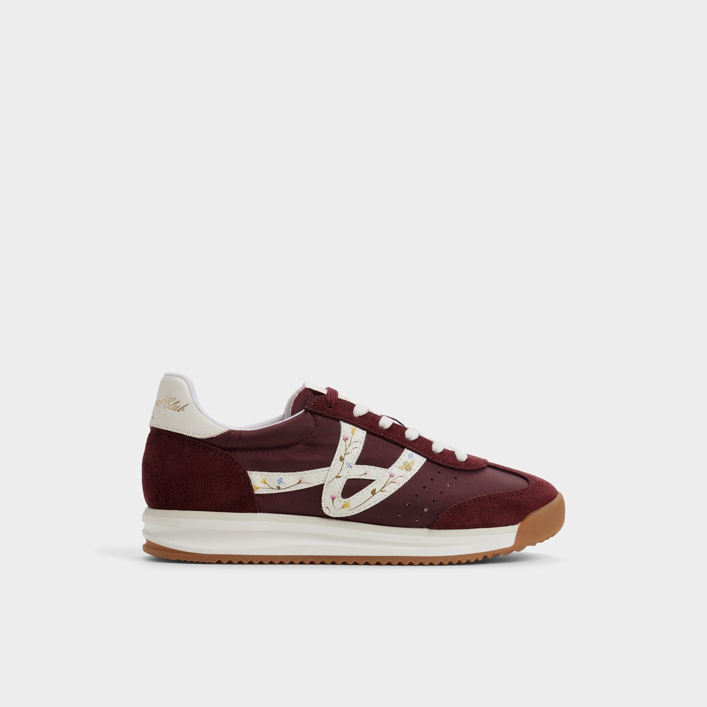 Stepcount Bordo Women's Platform and wedge sneakers - Jogger sneaker - Bordo