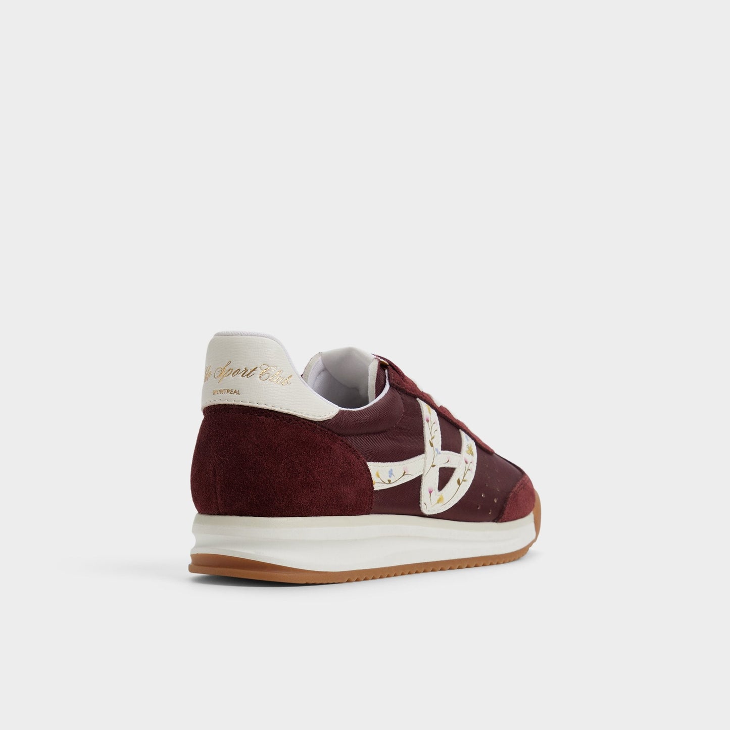 Stepcount Bordo Women's Platform and wedge sneakers - Jogger sneaker - Bordo