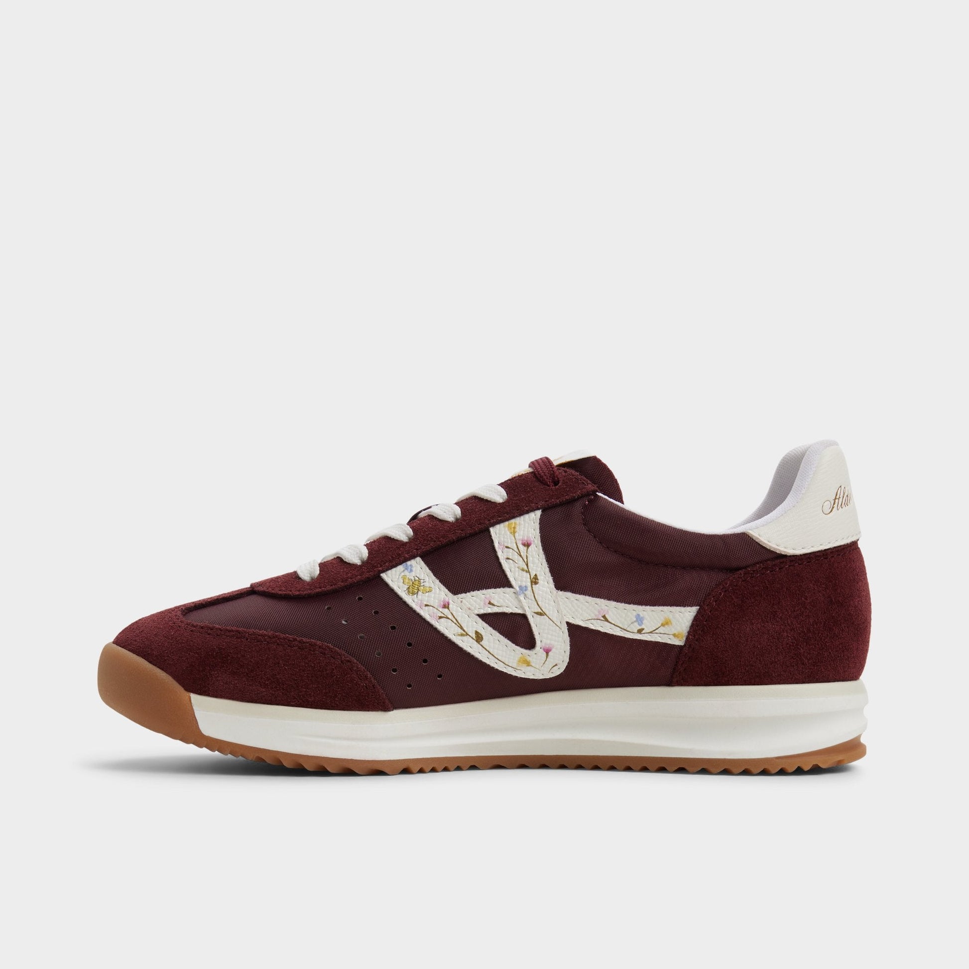 Stepcount Bordo Women's Platform and wedge sneakers - Jogger sneaker - Bordo