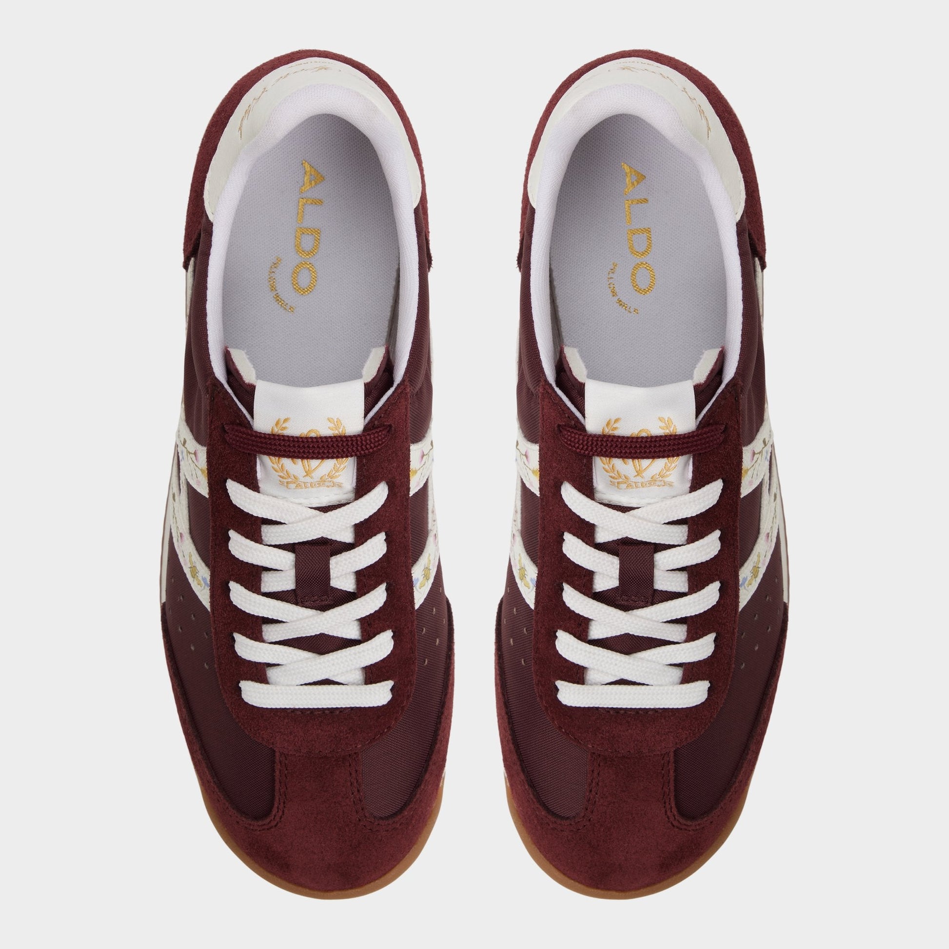 Stepcount Bordo Women's Platform and wedge sneakers - Jogger sneaker - Bordo