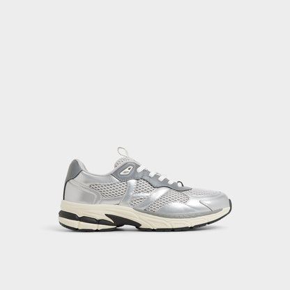 Pillowsnkr in L Silver - Jogger sneaker - Silver