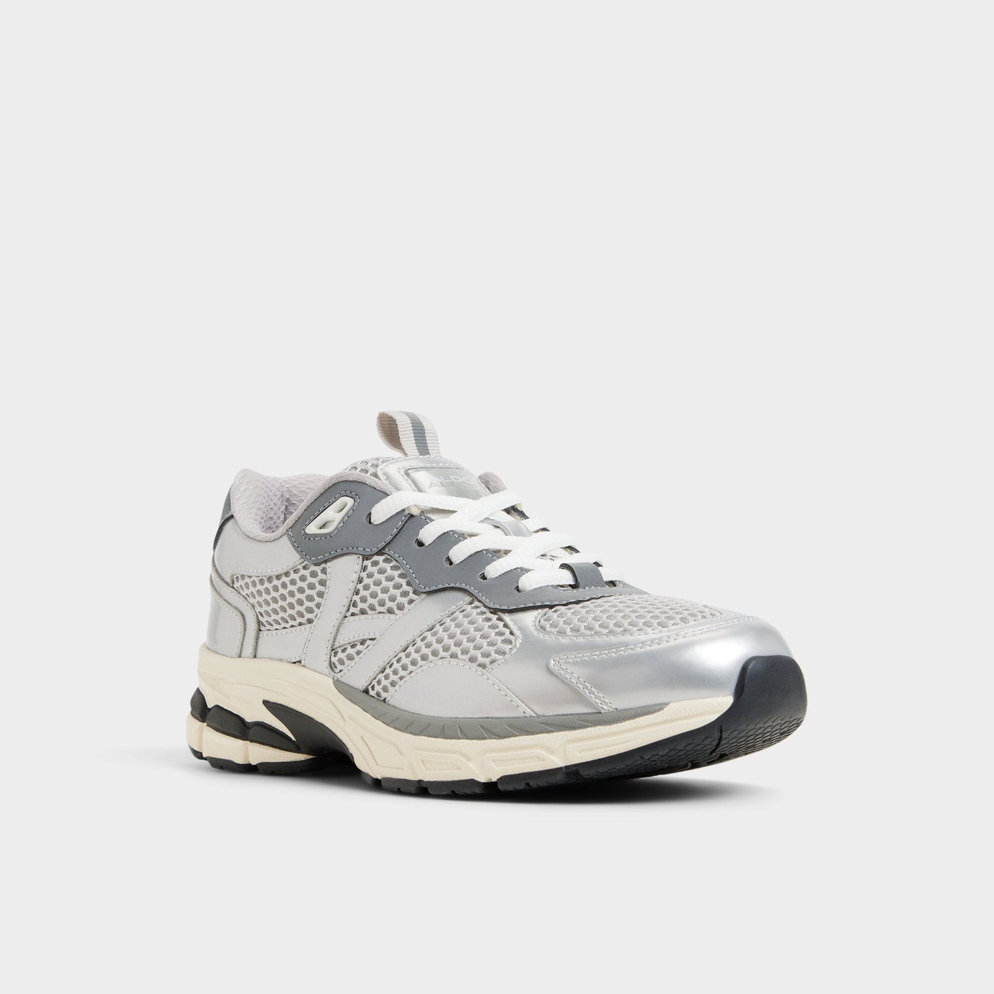 Pillowsnkr in L Silver - Jogger sneaker - Silver