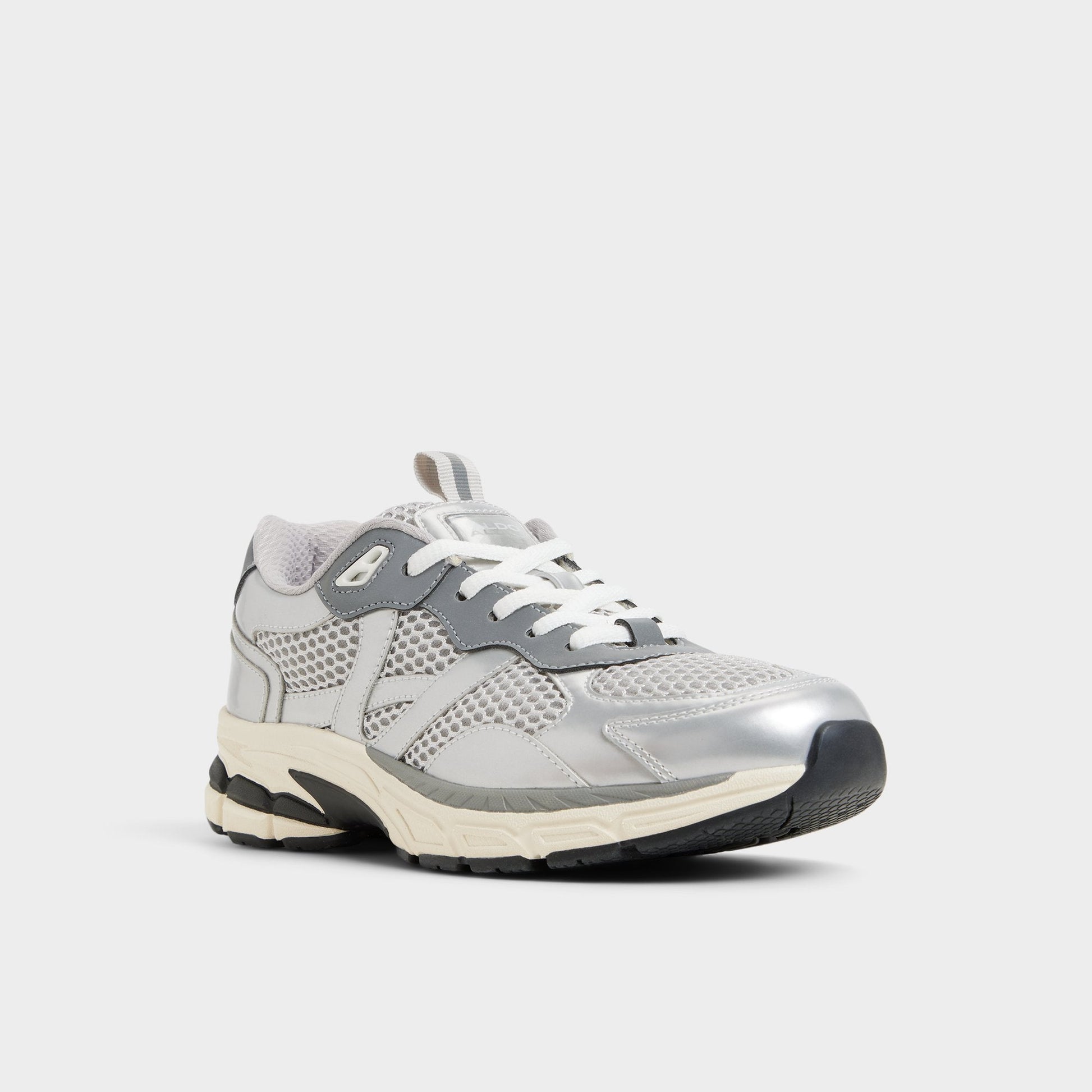 Pillowsnkr in L Silver - Jogger sneaker - Silver