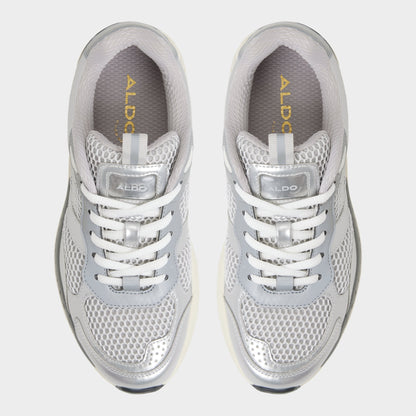 Pillowsnkr in L Silver - Jogger sneaker - Silver