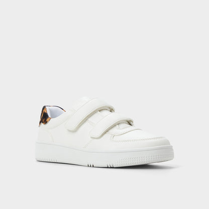 24-7kicks White Combo Women's Low top sneakers - Jogger sneaker, Platform - White Combo