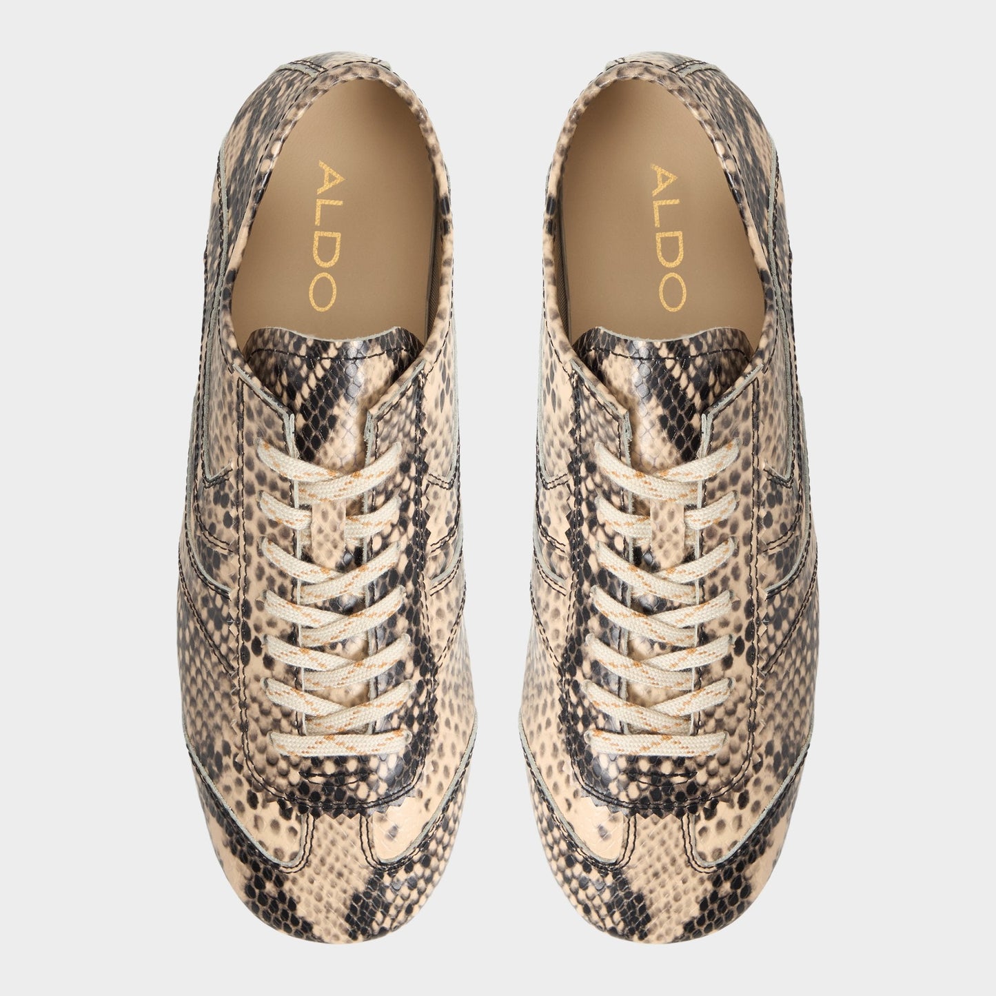 Adrelya in Tan Multi - Jogger sneaker, Jogger sole - Tan Multi