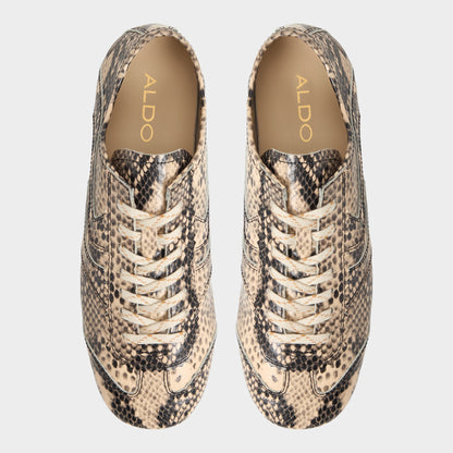 Adrelya in Tan Multi - Jogger sneaker, Jogger sole - Tan Multi