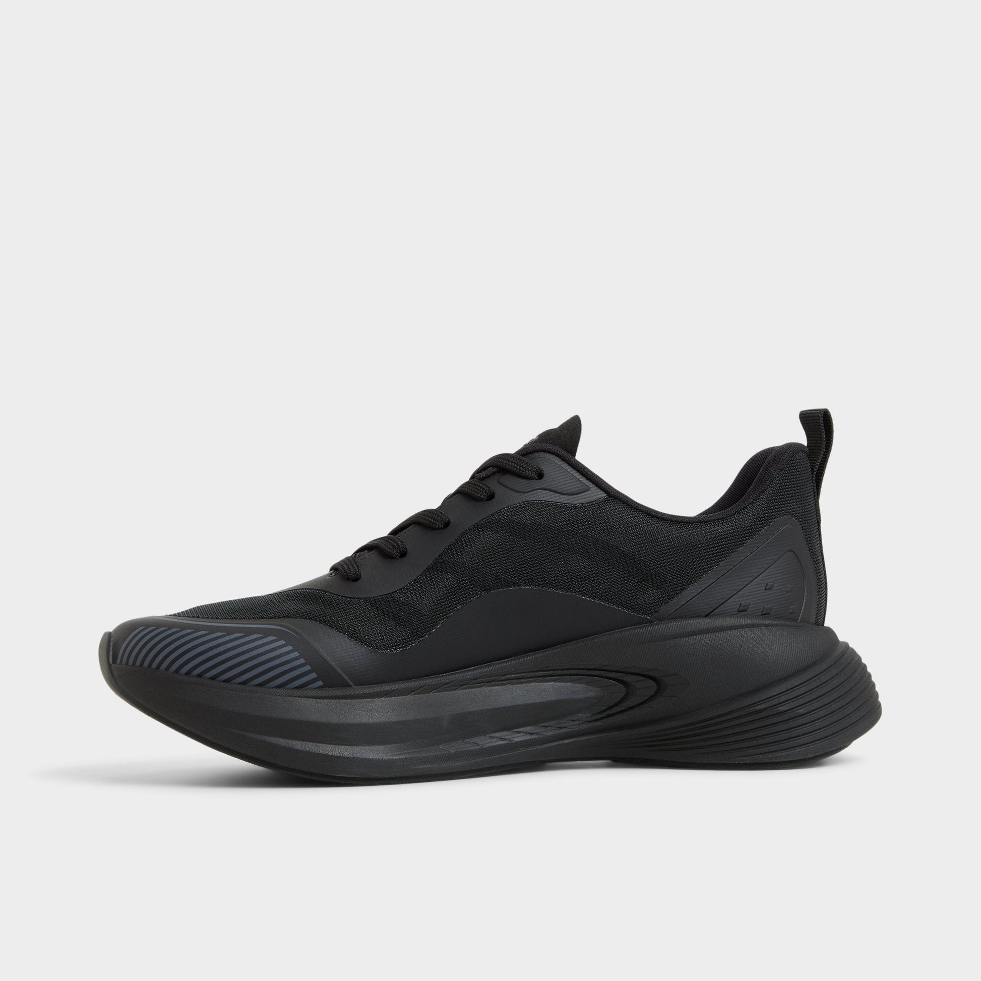 Pillowstep Black Women's Low top sneakers - Sneaker, Jogger sole - Black