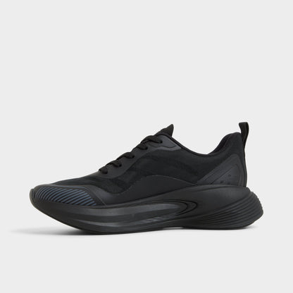 Pillowstep Black Women's Low top sneakers - Sneaker, Jogger sole - Black