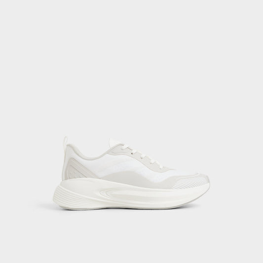 Pillowstep White Women's Low top sneakers - Sneaker, Jogger sole - White