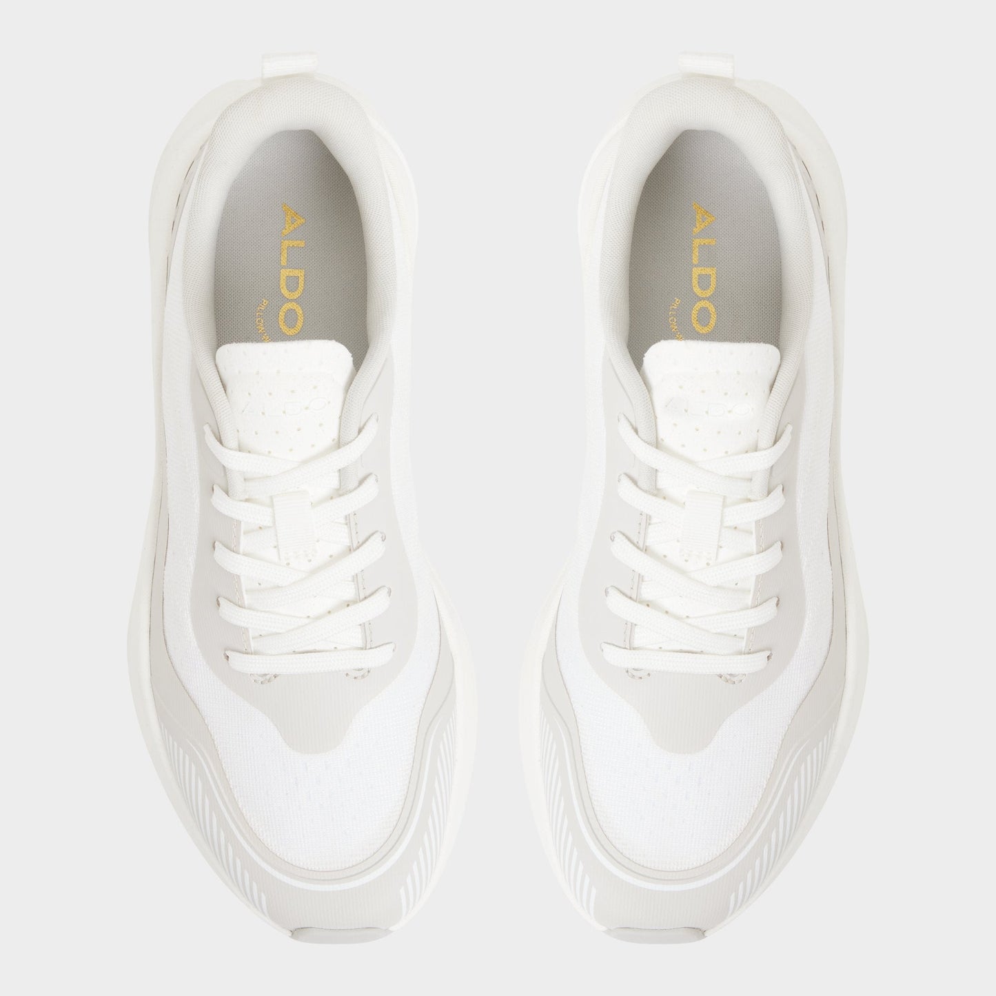 Pillowstep White Women's Low top sneakers - Sneaker, Jogger sole - White