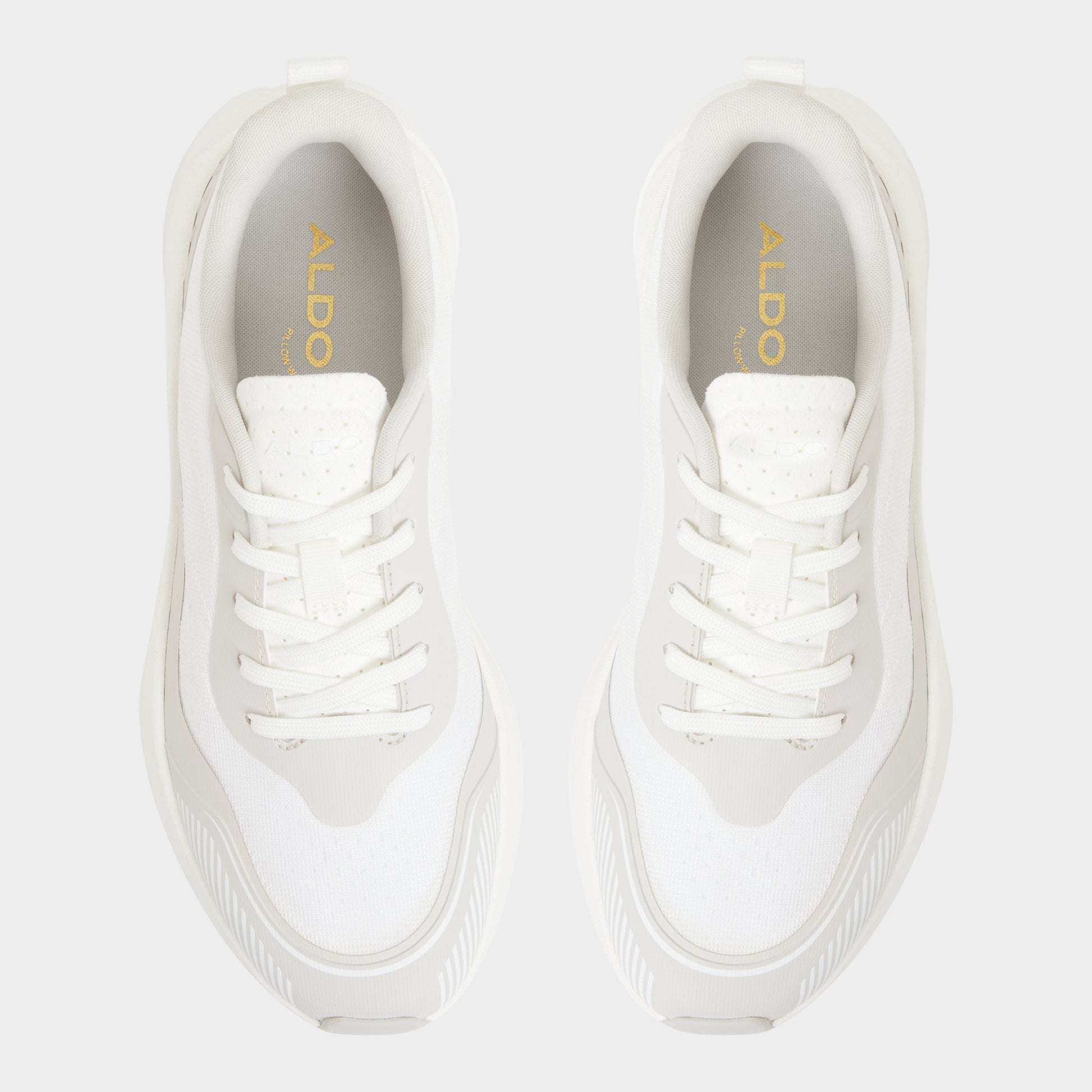 Pillowstep White Women's Low top sneakers - Sneaker, Jogger sole - White