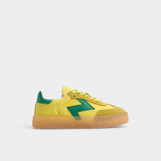 Retrostep Yellow Multi Women's Low top sneakers - Low top sneaker, Jogger sole - Yellow Multi