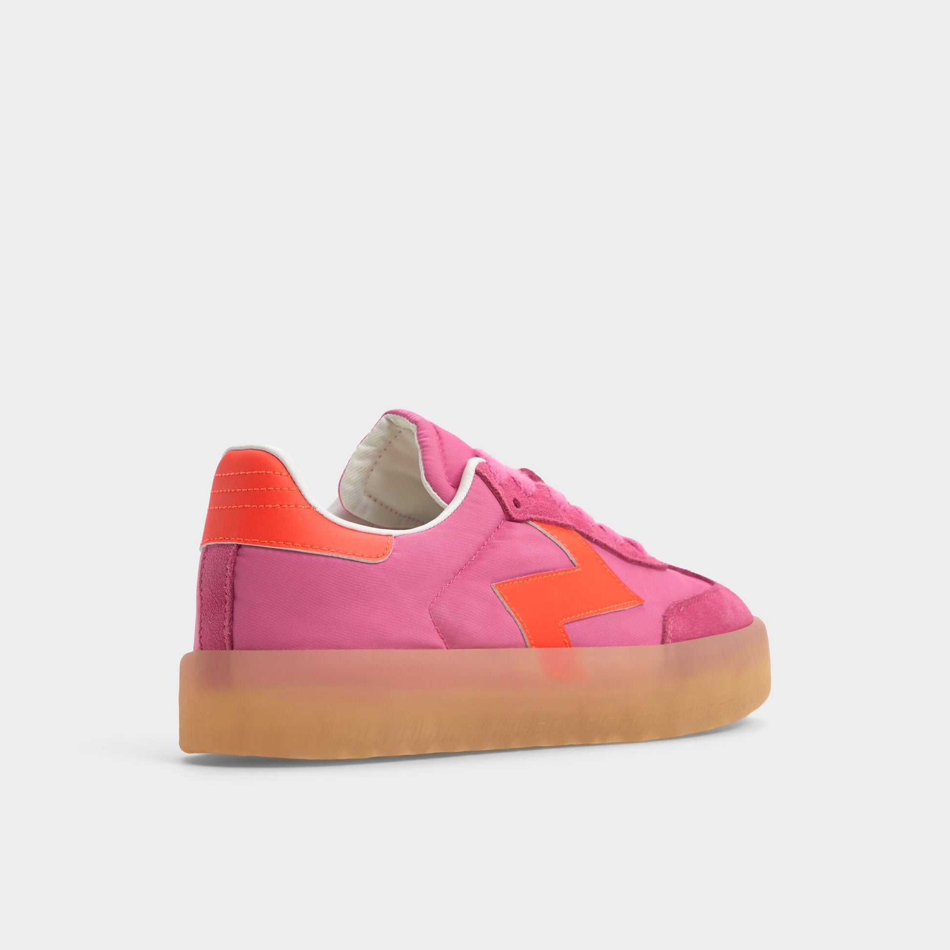 Retrostep Bright Pink Women's Low top sneakers - Low top sneaker, Jogger sole - Bright Pink