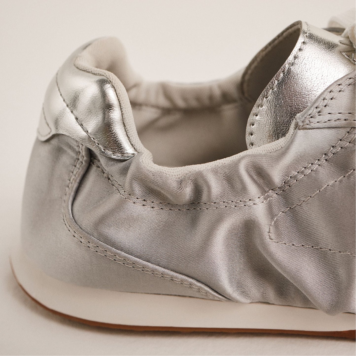 Balletsnkr Silver Women's Low top sneakers - Jogger sneaker - Silver