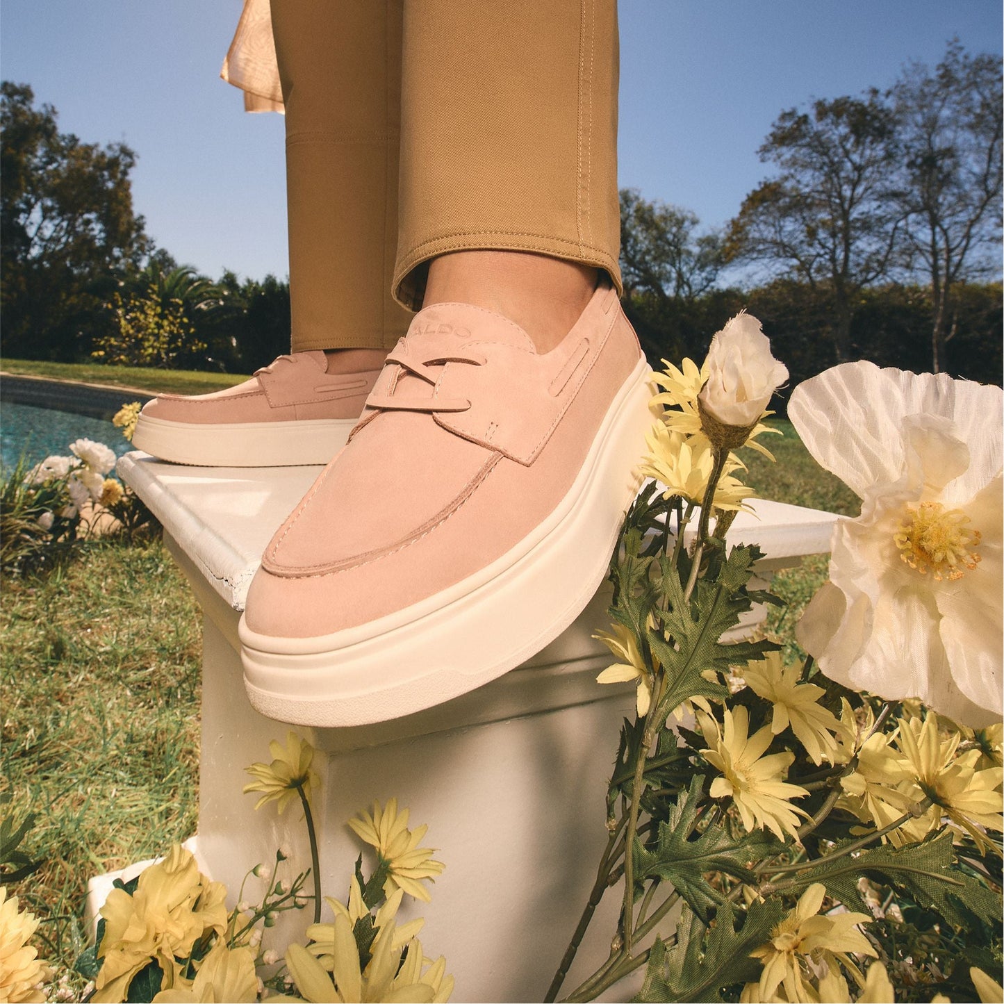 Wildbreeze Other Pink Women's Slip on sneakers - Boat shoe, Platform - Other Pink